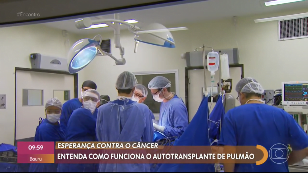 Autotransplante de pulmão ajuda a tratar paciente com câncer